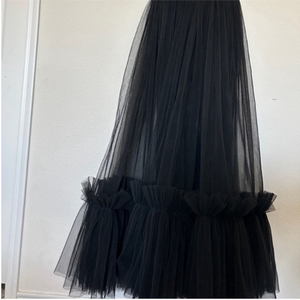 Michael Costello x Revolve Annistyn Gown Black - Picture 6 of 7